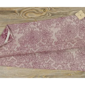 Abtrockentuch Geschirrtuch CLEO Blüten Paisley violett 47×70 cm Landhaus 1 Stk