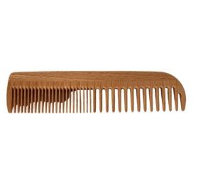 Haarkamm aus Buchenholz – 17 cm – grob & fein gezahnt – antistatisch & bruchfest